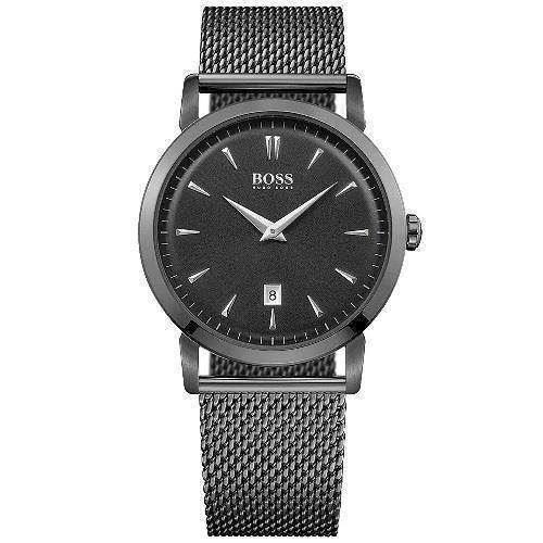 Image of Hugo Boss Slim Ultra IP Sort Quartz herre ur, model 1513235